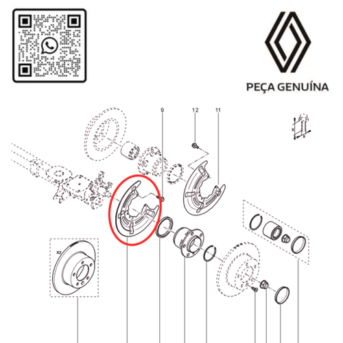 RN 08716R PALHETA DO LIMPADOR -O PAR- KANGOO II 2022 EM DIANTE... 288908716R